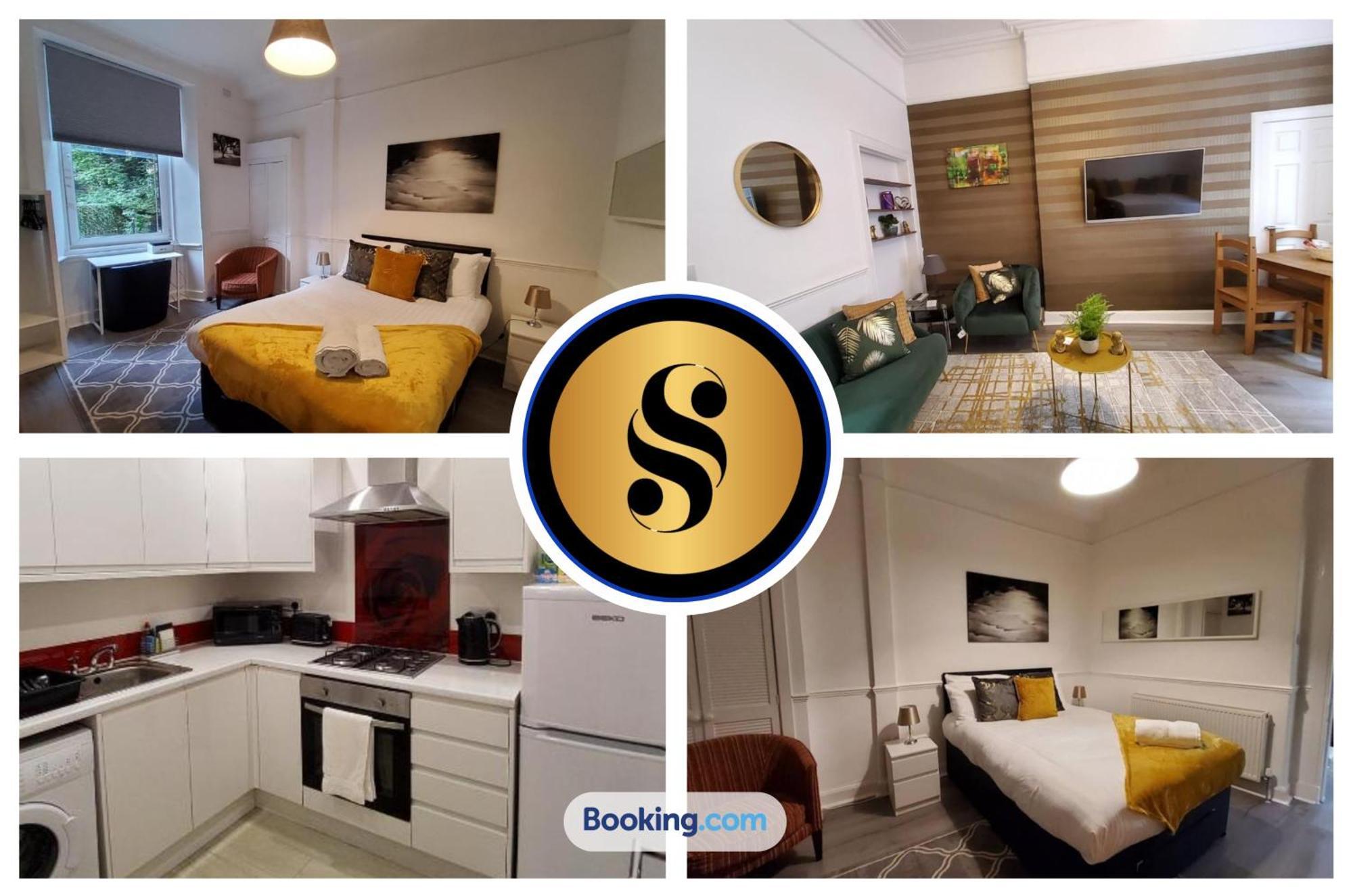 Leith Spectacular Apartment By Sensational Stay Short Lets & Serviced Accommodation With 6 Separate Beds & 2 Baths Edinburgh Exterior photo